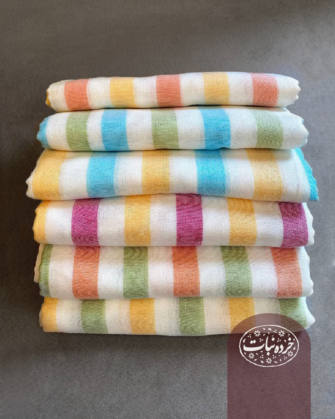 شمد نازک تابستانه راه راه شمد نازک تابستانه راه راه